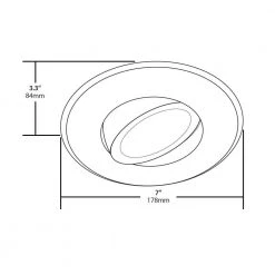 Brand new 😉 5/6 in. 3000K Oil Rubbed Bronze Integrated LED Recessed Gimbal Trim by NICOR ✔️ -NICOR Sales Store nicor recessed lighting kits dlg56 10 120 3k ob 1f 1000