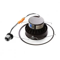 Brand new 😉 5/6 in. 3000K Oil Rubbed Bronze Integrated LED Recessed Gimbal Trim by NICOR ✔️ -NICOR Sales Store nicor recessed lighting kits dlg56 10 120 3k ob 77 1000