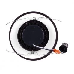 Brand new 😉 5/6 in. 3000K Oil Rubbed Bronze Integrated LED Recessed Gimbal Trim by NICOR ✔️ -NICOR Sales Store nicor recessed lighting kits dlg56 10 120 3k ob c3 1000