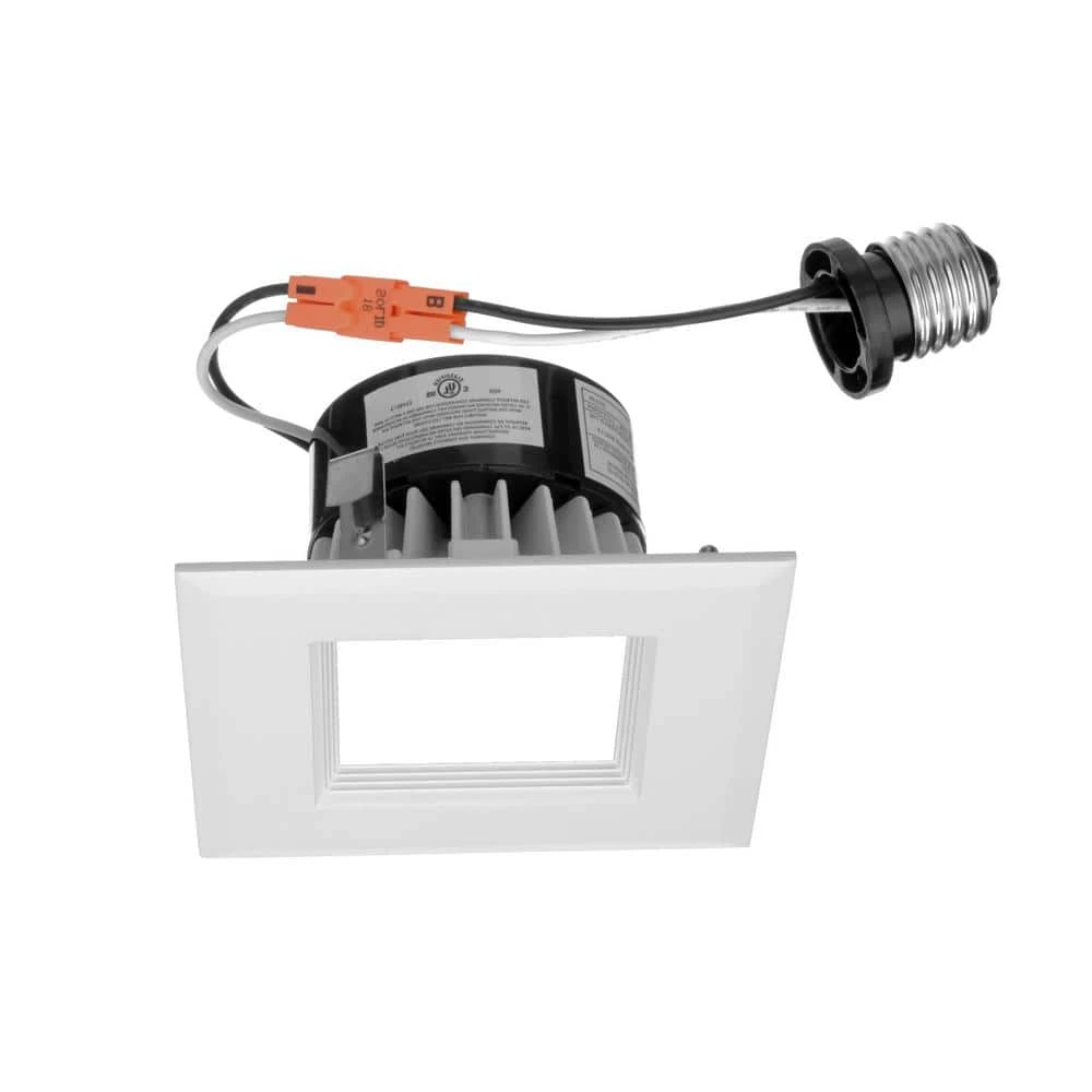 New ๐ฅฐ D-Series 4 in. 3000K White Dimmable LED Recessed Square Retrofit Kit by NICOR โญ 4 New ๐ฅฐ D-Series 4 in. 3000K White Dimmable LED Recessed Square Retrofit Kit by NICOR โญ - Image 2