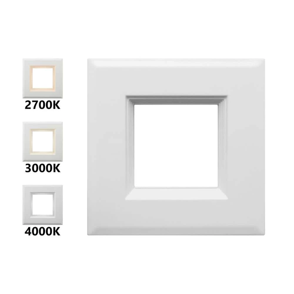 New ๐ฅฐ D-Series 4 in. 3000K White Dimmable LED Recessed Square Retrofit Kit by NICOR โญ 7 New ๐ฅฐ D-Series 4 in. 3000K White Dimmable LED Recessed Square Retrofit Kit by NICOR โญ - Image 5