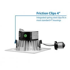 New ๐ฅฐ D-Series 4 in. 3000K White Dimmable LED Recessed Square Retrofit Kit by NICOR โญ 13 New ๐ฅฐ D-Series 4 in. 3000K White Dimmable LED Recessed Square Retrofit Kit by NICOR โญ -NICOR Sales Store nicor recessed lighting kits dlq4 10 120 3k wh c3 1000