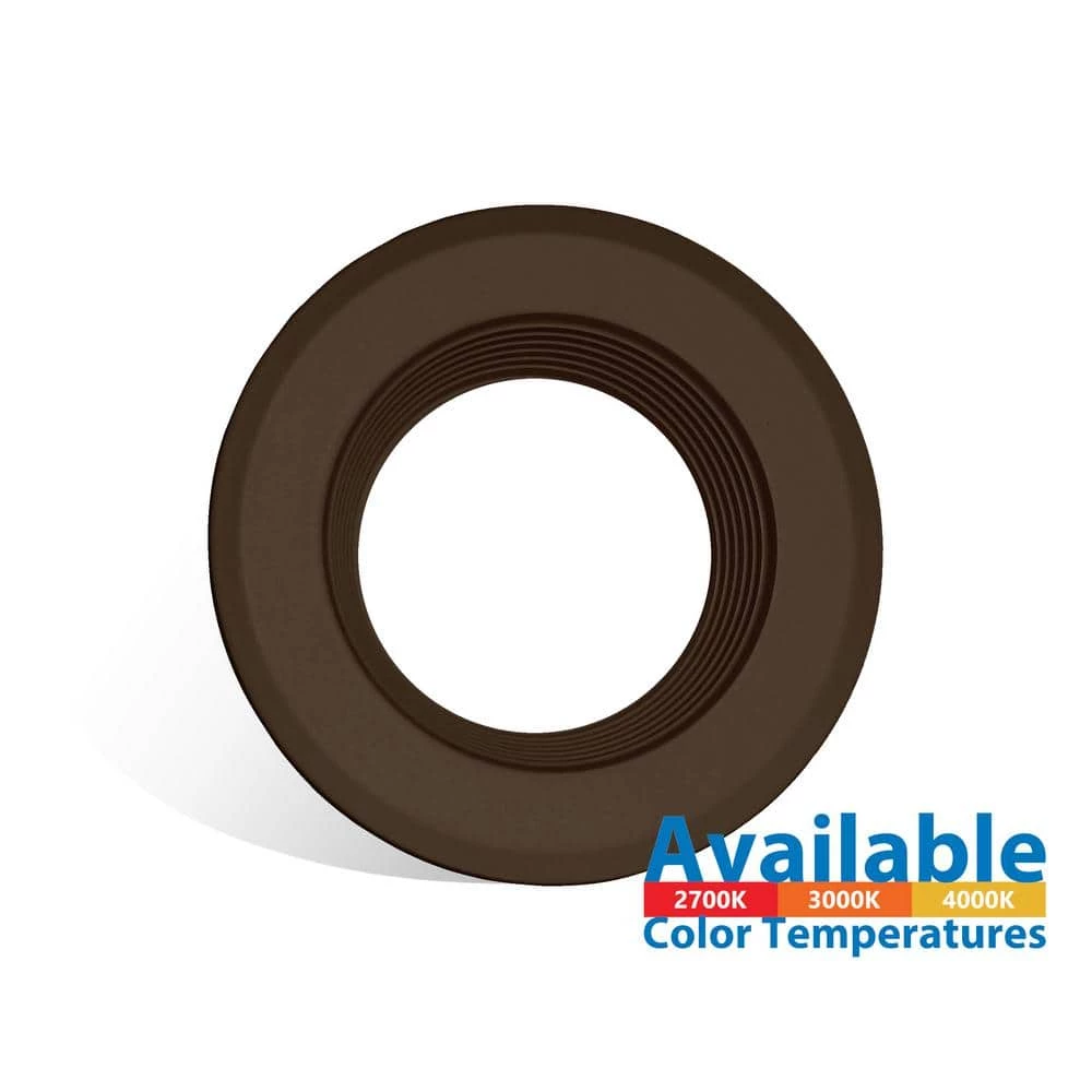 Outlet 🥰 DLR Series 3 in. Housing Required Remodel Oil-Rubbed Bronze Integrated LED Recessed Light Kit, 3000K by NICOR 😀 5 Outlet 🥰 DLR Series 3 in. Housing Required Remodel Oil-Rubbed Bronze Integrated LED Recessed Light Kit, 3000K by NICOR 😀 - Image 3