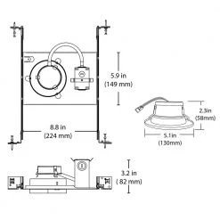 Best Sale ๐ DLR4 (v5) 4 in. 4000K New Construction Recessed Integrated LED Kit Black by NICOR ๐ฅฐ 23 Best Sale ๐ DLR4 (v5) 4 in. 4000K New Construction Recessed Integrated LED Kit Black by NICOR ๐ฅฐ -NICOR Sales Store nicor recessed lighting kits dlr45sys064kbk 1f 1000