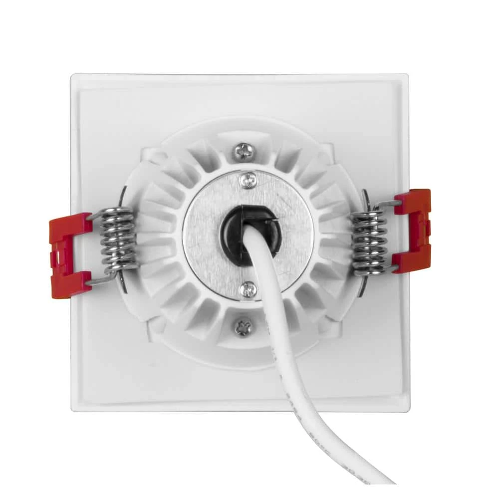 Outlet 🌟 DQD 2 in. Square 3000K Remodel IC-Rated Canless Recessed Integrated LED Downlight Kit by NICOR ⭐ 5 Outlet 🌟 DQD 2 in. Square 3000K Remodel IC-Rated Canless Recessed Integrated LED Downlight Kit by NICOR ⭐ - Image 3