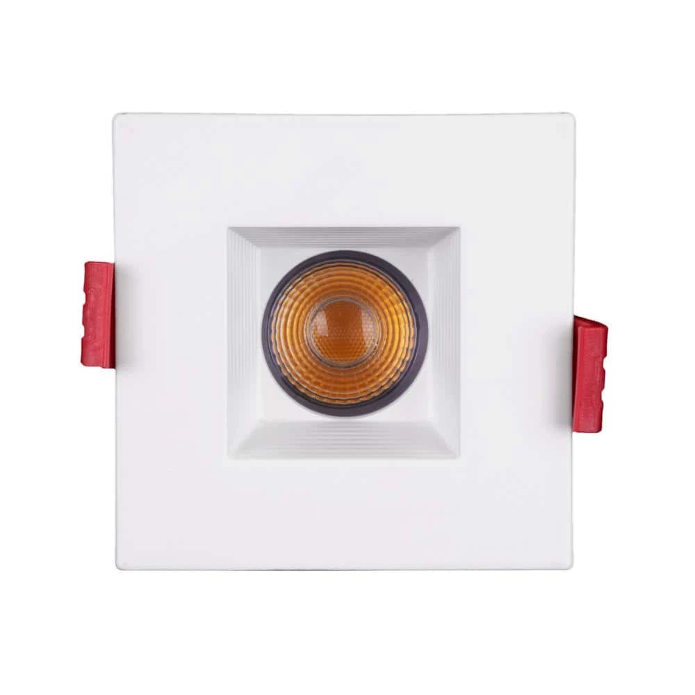 Outlet 🌟 DQD 2 in. Square 3000K Remodel IC-Rated Canless Recessed Integrated LED Downlight Kit by NICOR ⭐ 6 Outlet 🌟 DQD 2 in. Square 3000K Remodel IC-Rated Canless Recessed Integrated LED Downlight Kit by NICOR ⭐ - Image 4