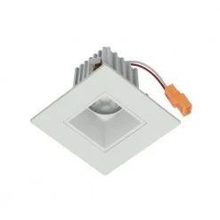 Hot Sale 🤩 DQR 2 in. 4000K Square Remodel or New Construction Integrated LED Recessed Downlight Kit in White by NICOR 👍 -NICOR Sales Store nicor recessed lighting kits dqr2 10 120 4k wh 40 1000