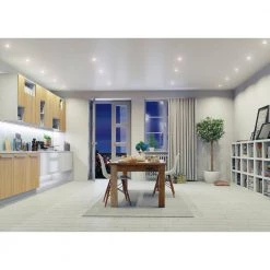 Hot Sale 🤩 DRD 2 in. Round 2700K Remodel IC-Rated Canless Recessed Integrated LED Downlight Kit by NICOR ❤️ 21 Hot Sale 🤩 DRD 2 in. Round 2700K Remodel IC-Rated Canless Recessed Integrated LED Downlight Kit by NICOR ❤️ -NICOR Sales Store nicor recessed lighting kits drd211202kwh 31 1000