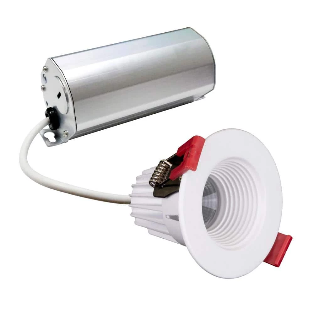 Hot Sale 🤩 DRD 2 in. Round 2700K Remodel IC-Rated Canless Recessed Integrated LED Downlight Kit by NICOR ❤️ 7 Hot Sale 🤩 DRD 2 in. Round 2700K Remodel IC-Rated Canless Recessed Integrated LED Downlight Kit by NICOR ❤️ - Image 5