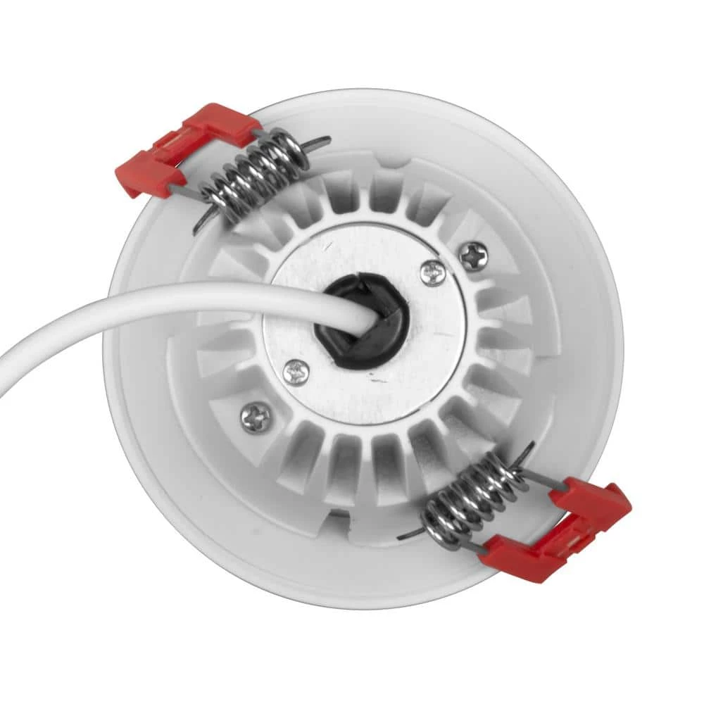 Hot Sale 🤩 DRD 2 in. Round 2700K Remodel IC-Rated Canless Recessed Integrated LED Downlight Kit by NICOR ❤️ 5 Hot Sale 🤩 DRD 2 in. Round 2700K Remodel IC-Rated Canless Recessed Integrated LED Downlight Kit by NICOR ❤️ - Image 3