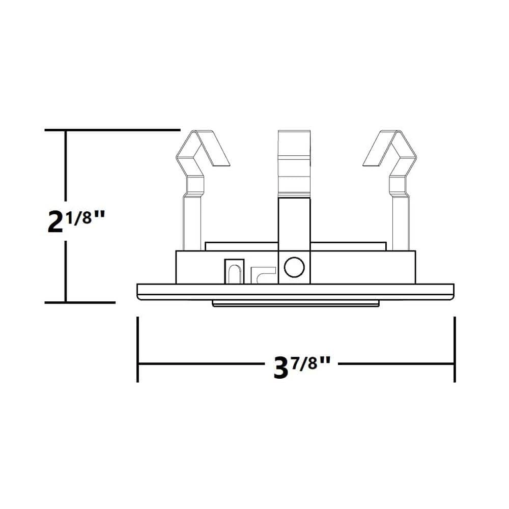 Promo ⌛ 3 in. White Recessed Gimbal Ring Trim by NICOR ✨ 9 Promo ⌛ 3 in. White Recessed Gimbal Ring Trim by NICOR ✨ - Image 7