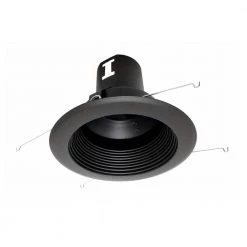 Buy ✔️ 5 in. Black Recessed Baffle Trim by NICOR ✨ -NICOR Sales Store nicor recessed lighting trims 15511bk 4f 1000