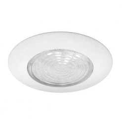 Wholesale 🤩 6 in. White Recessed Metal Fresnel Shower Trim with Glass Lens by NICOR 🎉