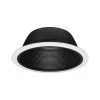 Outlet ✔️ 6 in. Black and White Recessed Light Baffle Trim by NICOR 🔔