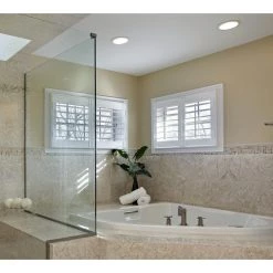 Wholesale 🌟 6 in. White Recessed Flat Albalite Metal Shower Trim by NICOR 👍 -NICOR Sales Store nicor recessed lighting trims 17505 fa 1000