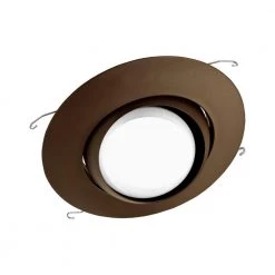 Cheap 👍 6 in. Oil Rubbed Bronze Recessed Eyeball Trim by NICOR ✨ -NICOR Sales Store nicor recessed lighting trims 17506ob 1f 1000