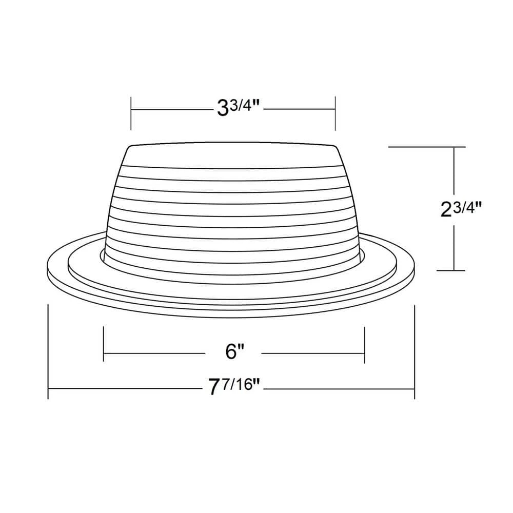Buy 🔥 6 in. White Recessed R30 Baffle Trim by NICOR 🔥 7 Buy 🔥 6 in. White Recessed R30 Baffle Trim by NICOR 🔥 - Image 5