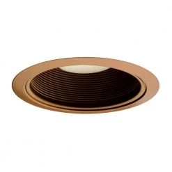 Best Pirce 🎁 6 in. Bronze Recessed Baffle Trim with 1/2 in. Trim Ring by NICOR 🎁 -NICOR Sales Store nicor recessed lighting trims 17511bz a0 1000
