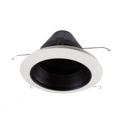 Best deal ⌛ 6 in. Black Cone with White Baffle Trim by NICOR 👍