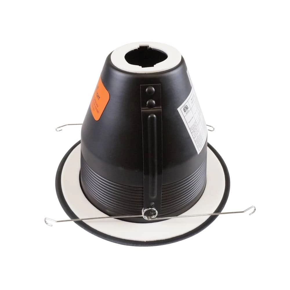 Best deal โ 6 in. Black Cone with White Baffle Trim by NICOR ๐ 4 Best deal โ 6 in. Black Cone with White Baffle Trim by NICOR ๐ - Image 2
