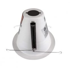 Cheap ✨ 6 in. White Recessed Airtight Cone Baffle Trim by NICOR 🎉 -NICOR Sales Store nicor recessed lighting trims 17550a 4f 1000