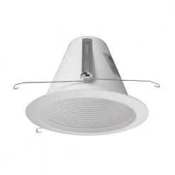 Cheap ✨ 6 in. White Recessed Airtight Cone Baffle Trim by NICOR 🎉