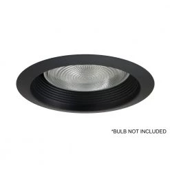 Buy ⌛ 6 in. Black Recessed Airtight Cone Baffle Trim by NICOR 👍 -NICOR Sales Store nicor recessed lighting trims 17550abk 44 1000