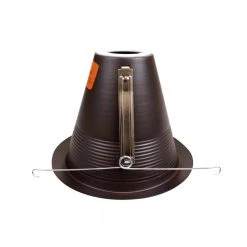 Outlet 🔔 6 in. Oil-Rubbed Bronze Airtight Recessed Cone Baffle Trim fits 6 in. Housings by NICOR ❤️ -NICOR Sales Store nicor recessed lighting trims 17550aob a0 1000