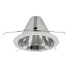 Cheap 🎉 6 in. Clear Reflector Recessed Cone with White Trim by NICOR 🤩 -NICOR Sales Store nicor recessed lighting trims 17552a 64 1000