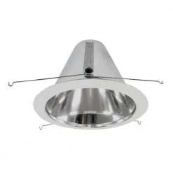 Cheap 🎉 6 in. Clear Reflector Recessed Cone with White Trim by NICOR 🤩