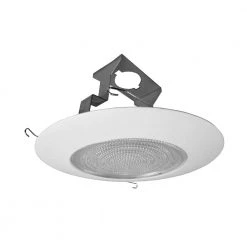 Best Sale 🤩 6 in. White Recessed Lexan Shower Freshnel with Socket Bracket by NICOR 🔔