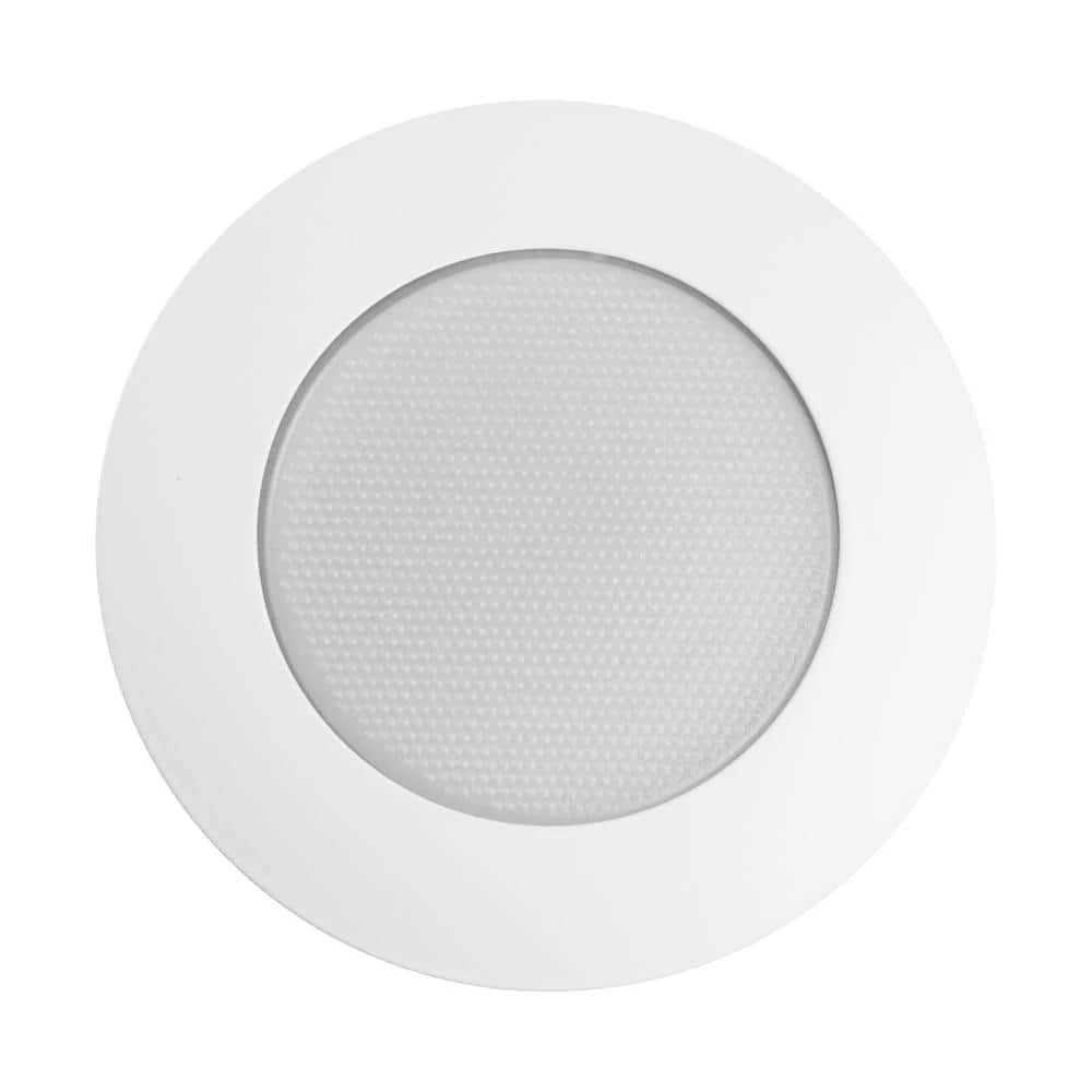 Coupon 🤩 6 in. White Recessed Lexan Albalite Shower Trim with Socket Bracket by NICOR ✨ 6 Coupon 🤩 6 in. White Recessed Lexan Albalite Shower Trim with Socket Bracket by NICOR ✨ - Image 4