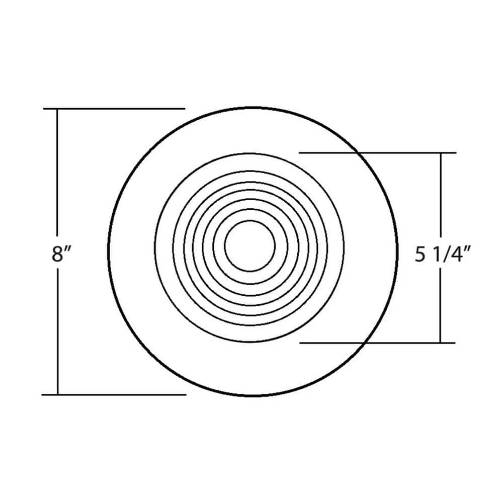 Budget ๐ 6 in. White Recessed Plastic Shower Trim with Glass Fresnel Lens by NICOR ๐ฅ 8 Budget ๐ 6 in. White Recessed Plastic Shower Trim with Glass Fresnel Lens by NICOR ๐ฅ - Image 6