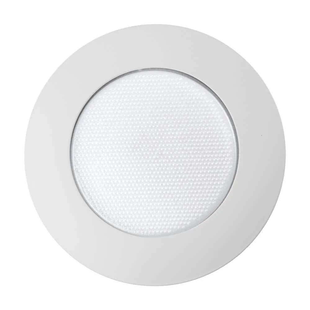 New 😀 6 in. White Recessed Light Shower Trim with Plastic Trim Ring and Albalite Lens by NICOR 🔥 6 New 😀 6 in. White Recessed Light Shower Trim with Plastic Trim Ring and Albalite Lens by NICOR 🔥 - Image 4