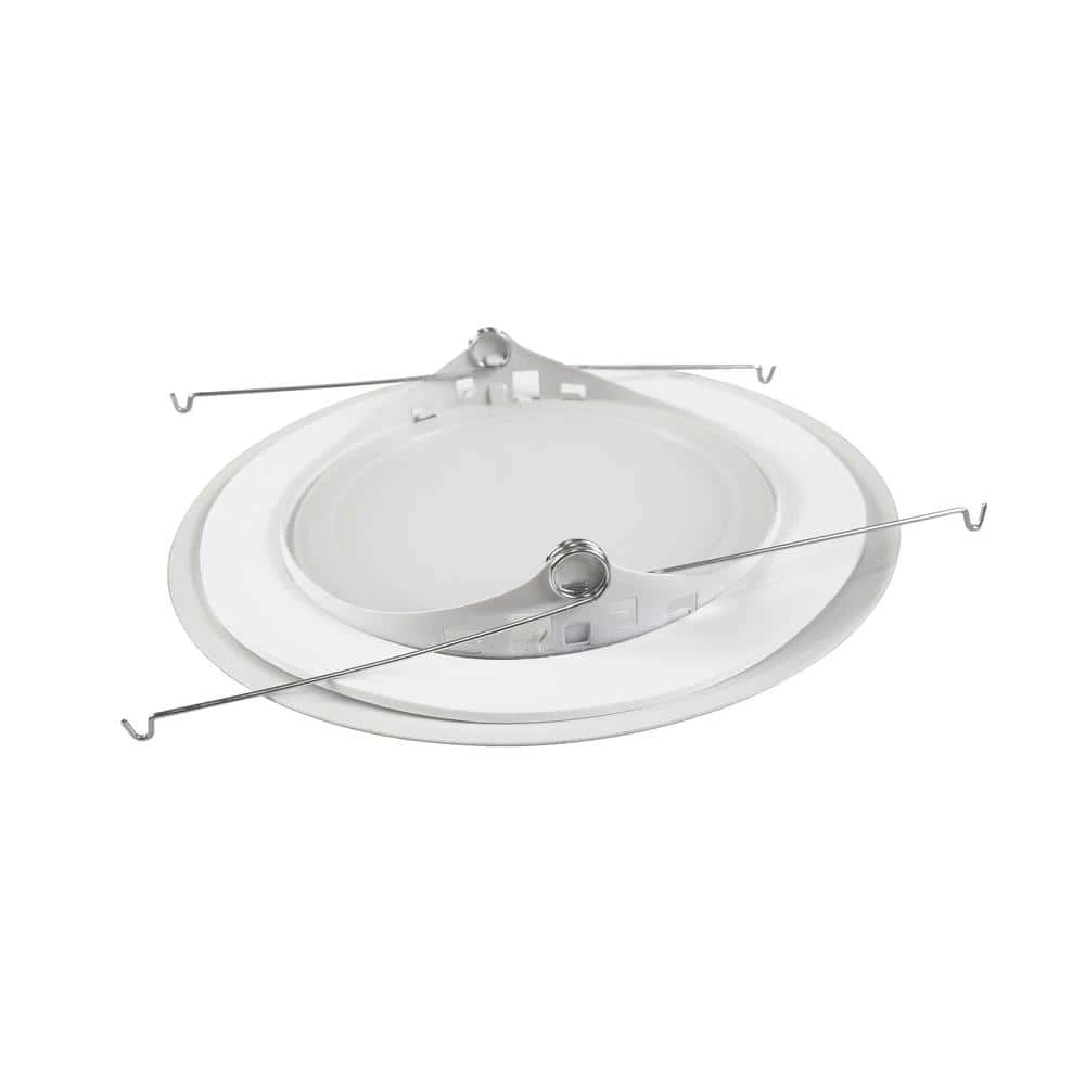 New 😀 6 in. White Recessed Light Shower Trim with Plastic Trim Ring and Albalite Lens by NICOR 🔥 4 New 😀 6 in. White Recessed Light Shower Trim with Plastic Trim Ring and Albalite Lens by NICOR 🔥 - Image 2