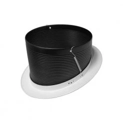 Best Pirce ✔️ 6 in. White Recessed Slope Trim with Black Baffle by NICOR 🤩 -NICOR Sales Store nicor recessed lighting trims 17704 40 1000