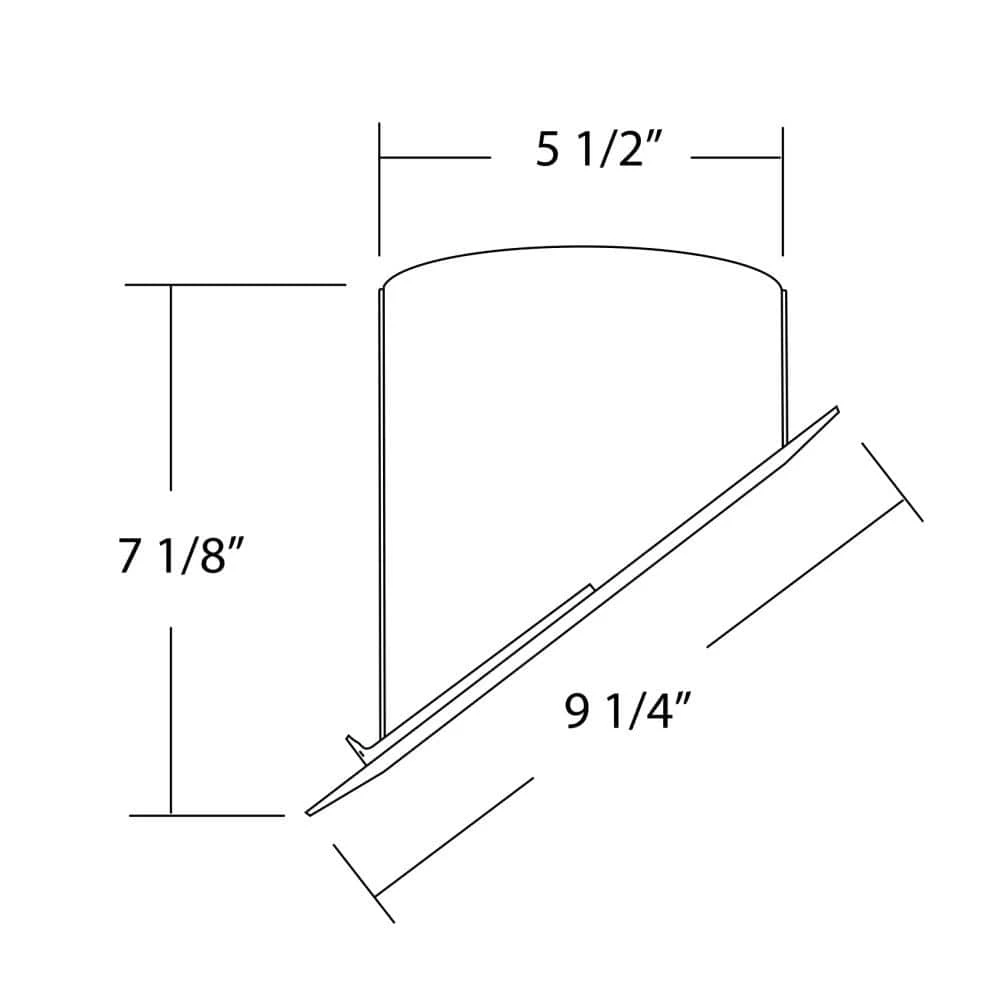 Deals 🔔 6 in. White Recessed Super Slope Trim with Baffle by NICOR 🛒 10 Deals 🔔 6 in. White Recessed Super Slope Trim with Baffle by NICOR 🛒 - Image 8