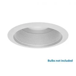 Wholesale 🔔 4 in. White Recessed Baffle Trim by NICOR 😍 -NICOR Sales Store nicor recessed lighting trims 19502wh 1f 1000
