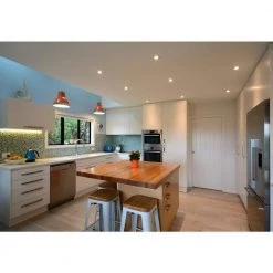 Brand new 😀 DCG Series 6 in. 3000K White Integrated LED Recessed Gimbal Trim by NICOR 🌟 -NICOR Sales Store nicor recessed lighting trims dcg621203kwh 31 1000