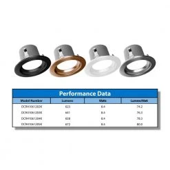 Brand new ✔️ 4 in. Downlight Nickel Integrated LED Recessed Trim Retrofit Light by NICOR 🔔 -NICOR Sales Store nicor recessed lighting trims dcr41061202knk 44 1000