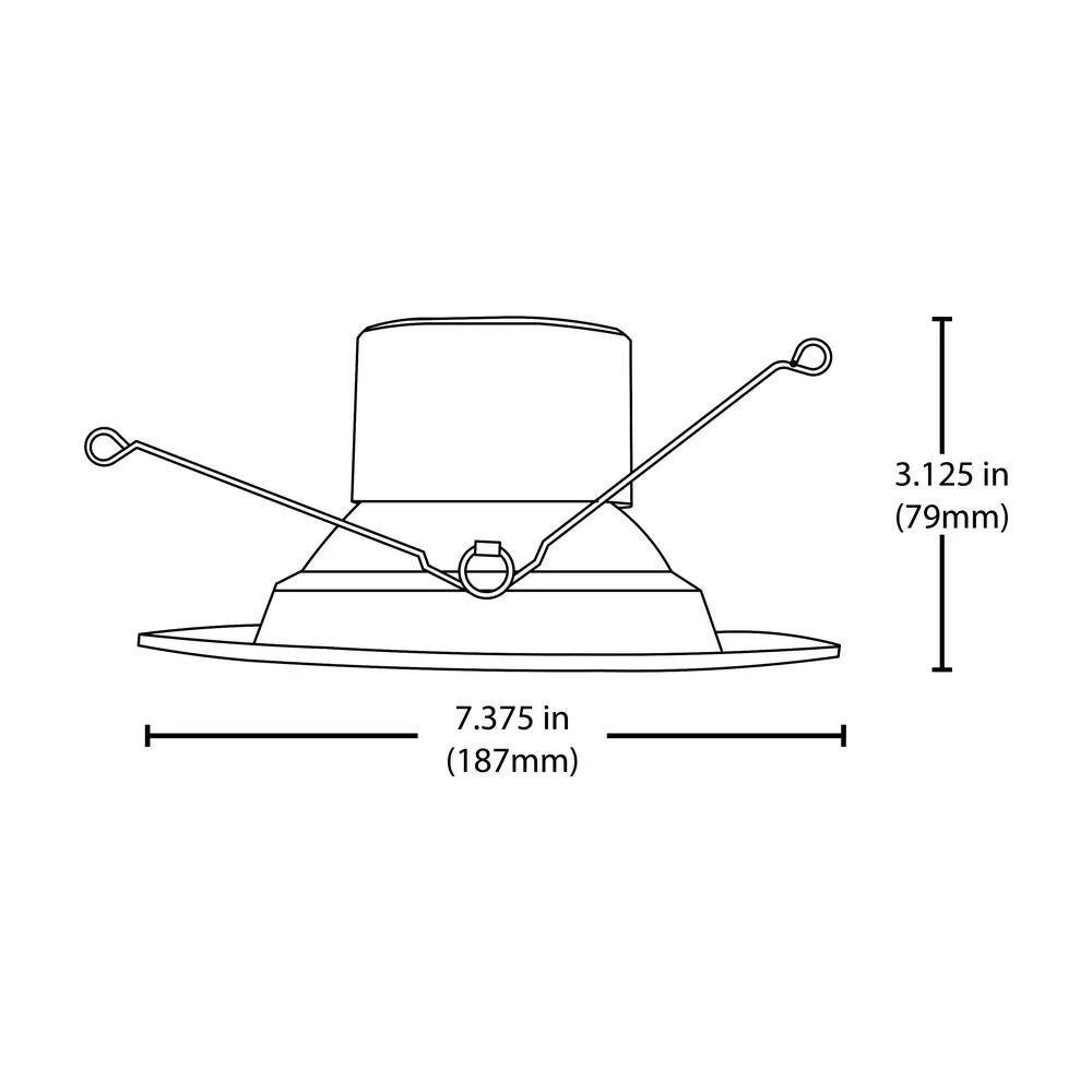 Cheap 😀 5 in. and 6 in. Downlight Black 800-Lumen Integrated LED Recessed Trim Retrofit Light by NICOR ⭐ 10 Cheap 😀 5 in. and 6 in. Downlight Black 800-Lumen Integrated LED Recessed Trim Retrofit Light by NICOR ⭐ - Image 8