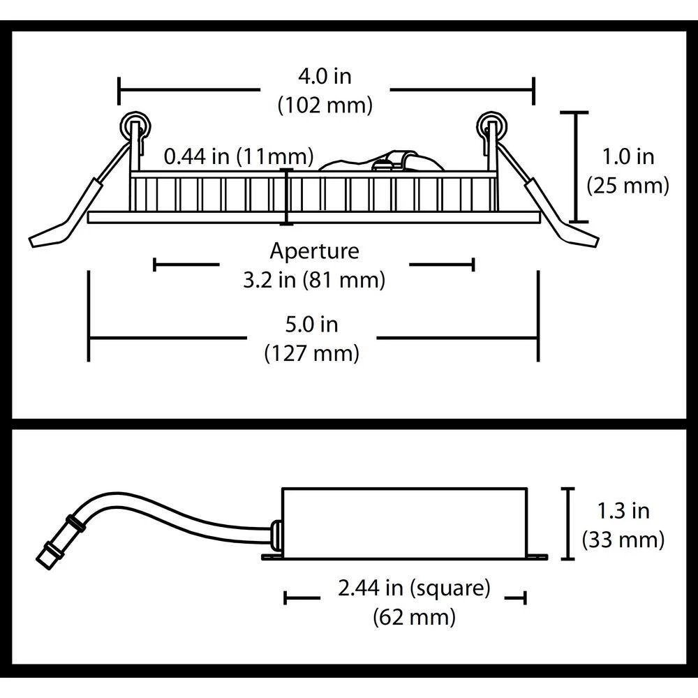 Best deal ⌛ DLE Series 4 in. Round 3000K Nickel Integrated LED Recessed Canless Downlight with Trim by NICOR 🔔 10 Best deal ⌛ DLE Series 4 in. Round 3000K Nickel Integrated LED Recessed Canless Downlight with Trim by NICOR 🔔 - Image 8