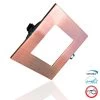 Cheapest ✨ DLE Series 4 in. Square 3000K Aged Copper Integrated LED Recessed Canless Downlight with Trim by NICOR ⭐ -NICOR Sales Store nicor recessed lighting trims dle421203ksqac 64 1000