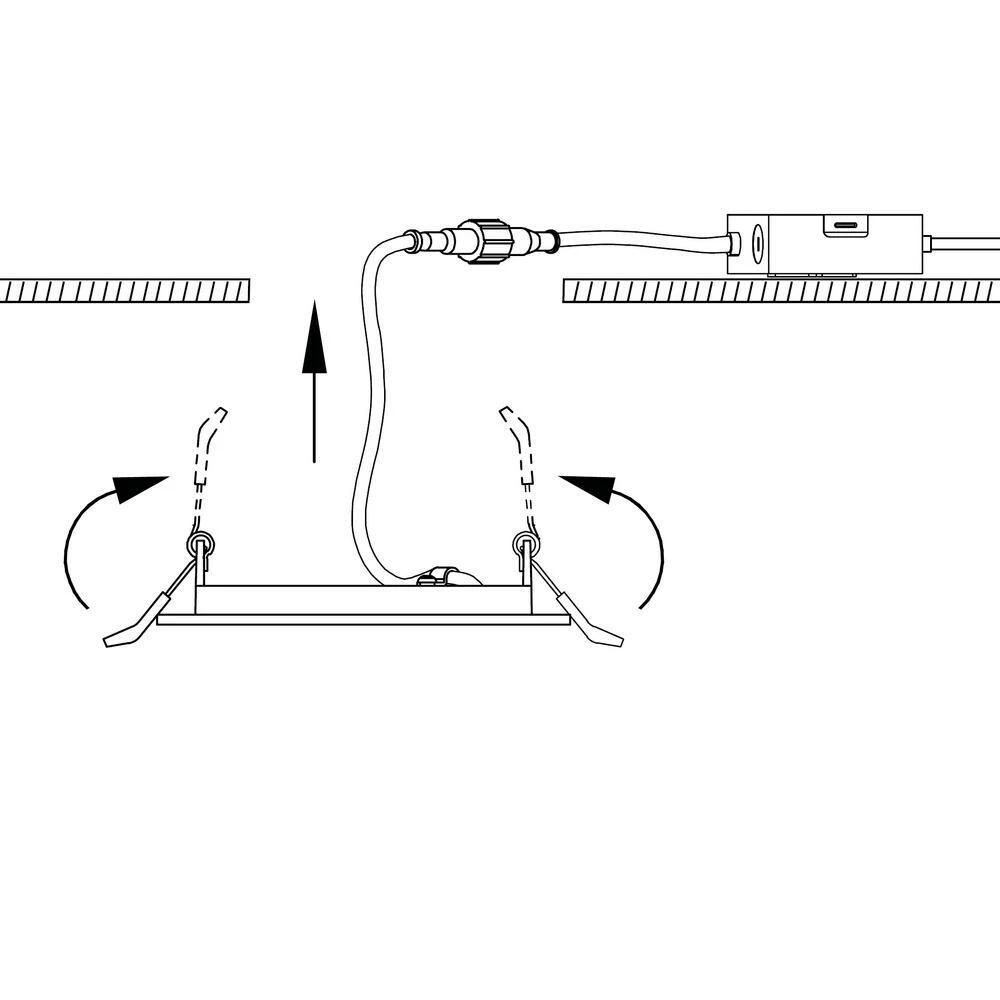 New ✔️ DLE Series 4 in. Round 5000K Nickel Integrated LED Recessed Canless Downlight with Trim by NICOR ❤️ 11 New ✔️ DLE Series 4 in. Round 5000K Nickel Integrated LED Recessed Canless Downlight with Trim by NICOR ❤️ - Image 9