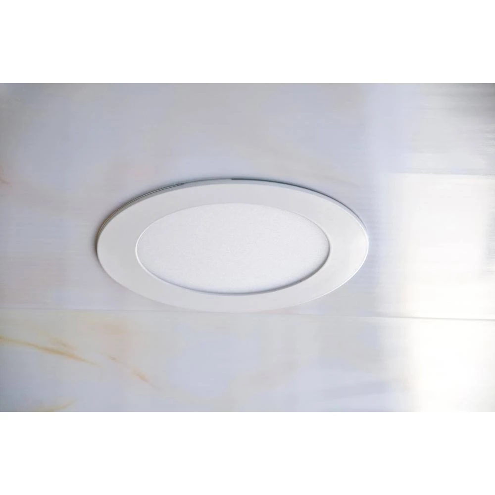 Coupon 💯 4 in. Round 5000K Remodel IC-Rated Recessed Integrated LED Edge Lit Downlight Kit by NICOR 😀 4 Coupon 💯 4 in. Round 5000K Remodel IC-Rated Recessed Integrated LED Edge Lit Downlight Kit by NICOR 😀 - Image 2