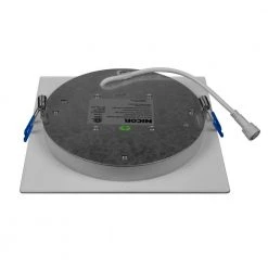 Buy ❤️ 6 in. Square 2700K Remodel IC-Rated Recessed Integrated LED Edge Lit Downlight Kit by NICOR 🎉 -NICOR Sales Store nicor recessed lighting trims dle621202ksqwh 1f 1000