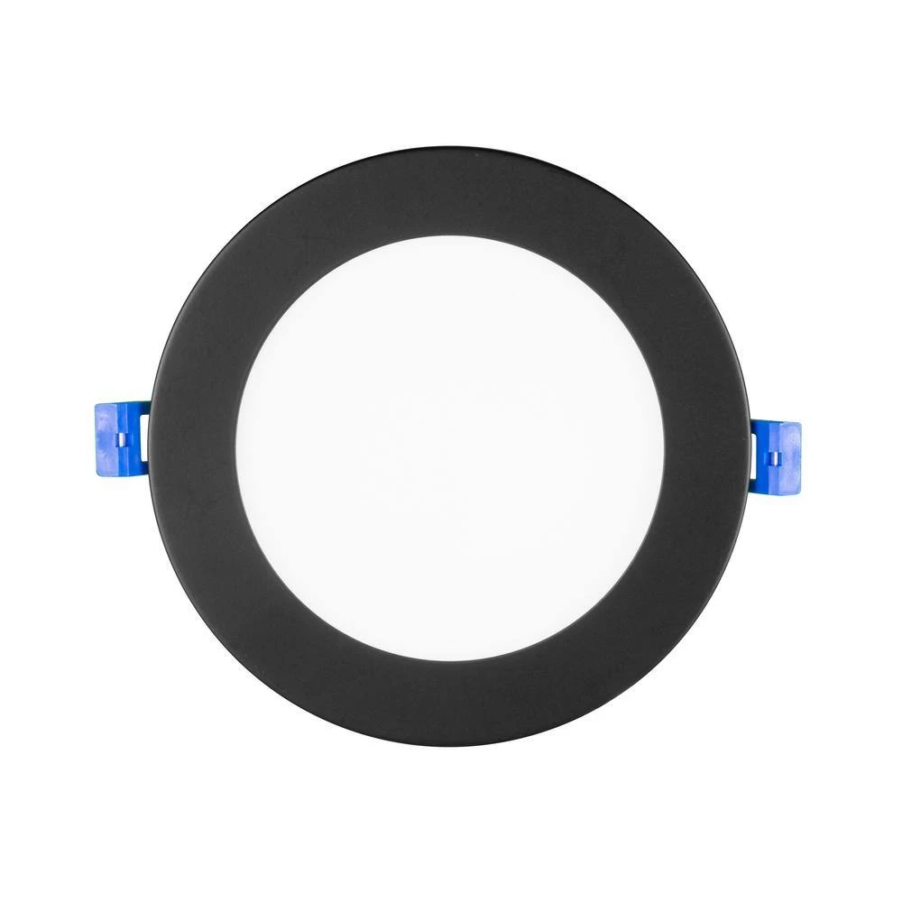 Deals 😉 DLE Series 6 in. Round 3000K Black Integrated LED Recessed Canless Downlight with Trim by NICOR ✔️ 5 Deals 😉 DLE Series 6 in. Round 3000K Black Integrated LED Recessed Canless Downlight with Trim by NICOR ✔️ - Image 3