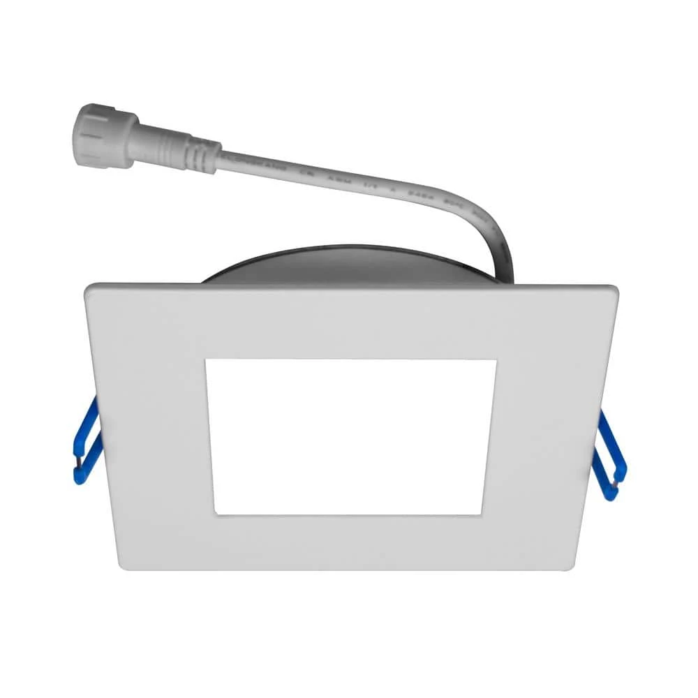 Cheap 😍 6 in. Square 3000K Remodel IC-Rated Recessed Integrated LED Edge Lit Downlight Kit by NICOR ⭐ 3 Cheap 😍 6 in. Square 3000K Remodel IC-Rated Recessed Integrated LED Edge Lit Downlight Kit by NICOR ⭐