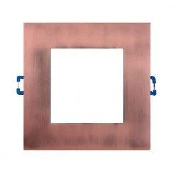 Best deal ⌛ DLE Series 6 in. Square 4000K Aged Copper Integrated LED Recessed Canless Downlight with Trim by NICOR 😀 15 Best deal ⌛ DLE Series 6 in. Square 4000K Aged Copper Integrated LED Recessed Canless Downlight with Trim by NICOR 😀 -NICOR Sales Store nicor recessed lighting trims dle621204ksqac a0 1000