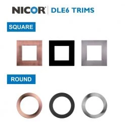 Best deal ⌛ DLE Series 6 in. Square 4000K Aged Copper Integrated LED Recessed Canless Downlight with Trim by NICOR 😀 23 Best deal ⌛ DLE Series 6 in. Square 4000K Aged Copper Integrated LED Recessed Canless Downlight with Trim by NICOR 😀 -NICOR Sales Store nicor recessed lighting trims dle621204ksqac fa 1000